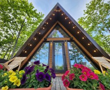 Загородный гостевой комплекс “A-Frame Сахалин (Скидка 5%)